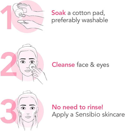 BIODERMA Sensibio H2O Make Up Removing Micellar Water, 500Ml With Pump