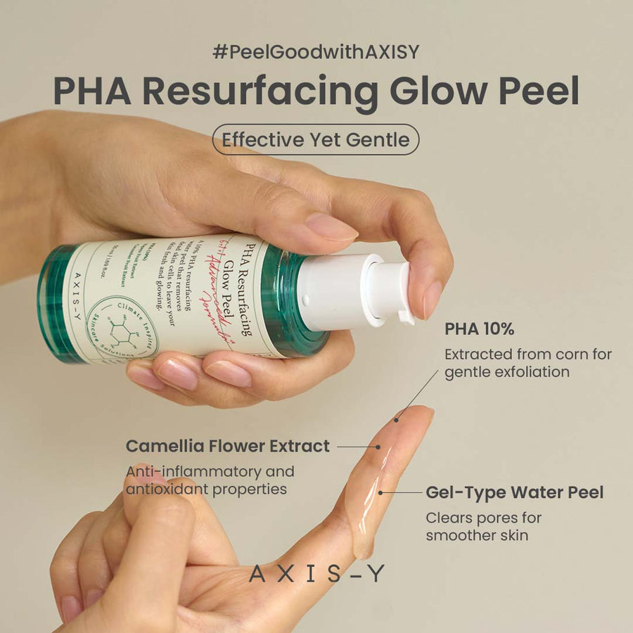 AXIS-Y PHA Resurfacing Glow Peel 50ml /1.69 fl.oz | PHA, Skincare, Korean Skincare