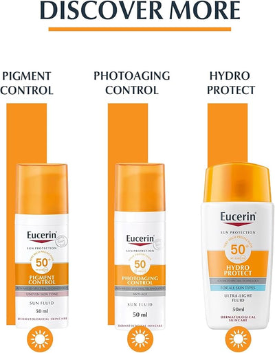 Eucerin Sun Face Oil Control Gel-cream Spf50 50ml