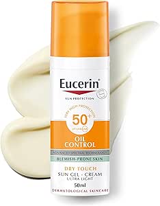 Eucerin Sun Face Oil Control Gel-cream Spf50 50ml