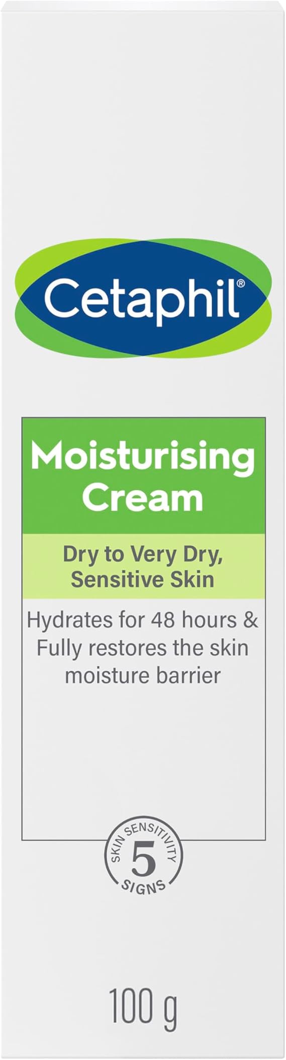 Cetaphil Moisturizing Cream 100g - Dry To Very Dry, Sensitive Skin