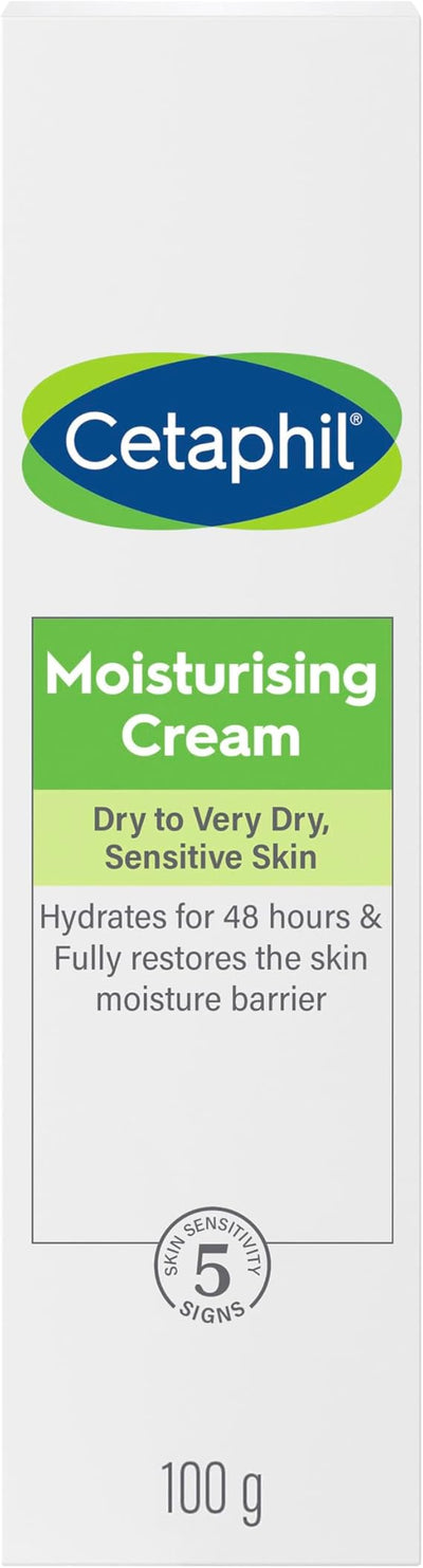 Cetaphil Moisturizing Cream 100g - Dry To Very Dry, Sensitive Skin