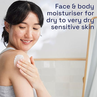 Cetaphil Moisturizing Cream, Face & Body Moisturizer for Men & Women, Dry to Very Dry and Sensitive Skin, Unscented, 453g